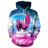 3D Punk Sweatshirts with Hoodies