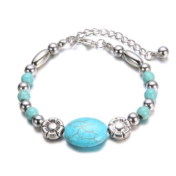 Bohemian Turquoise Bracelet