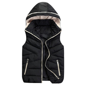 Autumn Winter Women Vest Detachable