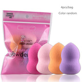 Cosmetic Puff Sponge Wet And Dry Dual Makeup Tools 4 Colors