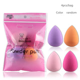 Cosmetic Puff Sponge Wet And Dry Dual Makeup Tools 4 Colors